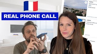 French Phone Conversation EXPLAINED - Renting an Apartment (Advanced)