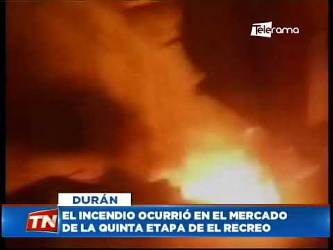 Más de 30 locales afectados deja el incendio en mercado municipal
