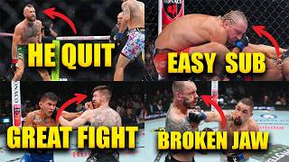 UFC 329 Full Card Post Fight Conor McGregor vs Max Holloway 2