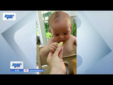 Ashley James breastfeeds baby Alfie live on Jeremy Vine show | Jeremy Vine On 5