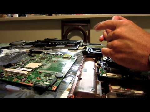 HP Laptop Motherboard Processor Swap Install DV7 3160us