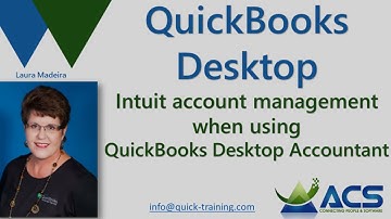 How to manage the Intuit account login mandate when using QuickBooks Desktop Accountant
