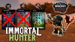 How to ACTUALLY play HUNTER in Classic Hardcore | World of Warcraft