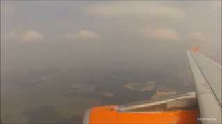 Easyjet Airbus A319 G-Ezgg Bumpy Landing Into Berlin-Schönefeld Ezy4746