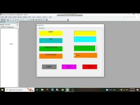 How to Create a User form using Excel VBA? - YouTube