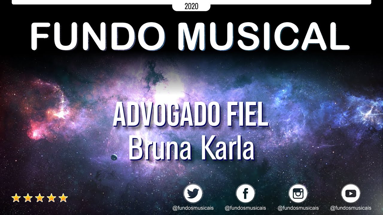 Fundo Musical | Advogado Fiel - Bruna Karla | Teclado cover
