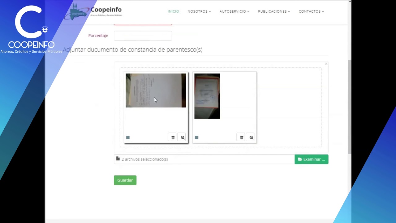 Gestión de Beneficiario