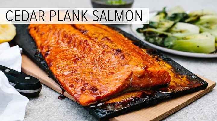 CEDAR PLANK SALMON | with maple ginger glaze