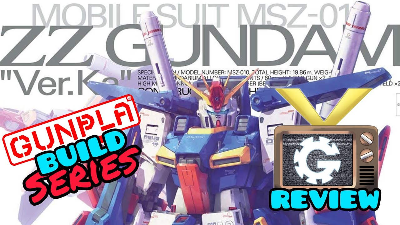 Bandai MG ZZ Gundam Ver. Ka Build Review Part 1 / Gunpla Build Series