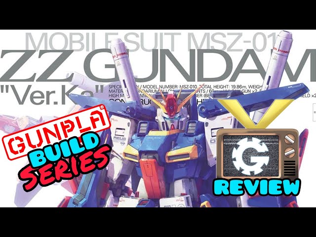 Bandai MG ZZ Gundam Ver. Ka Build Review Part 1 / Gunpla