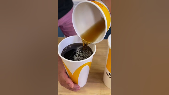Are McDonalds Drinks ALL THE SAME SIZE?