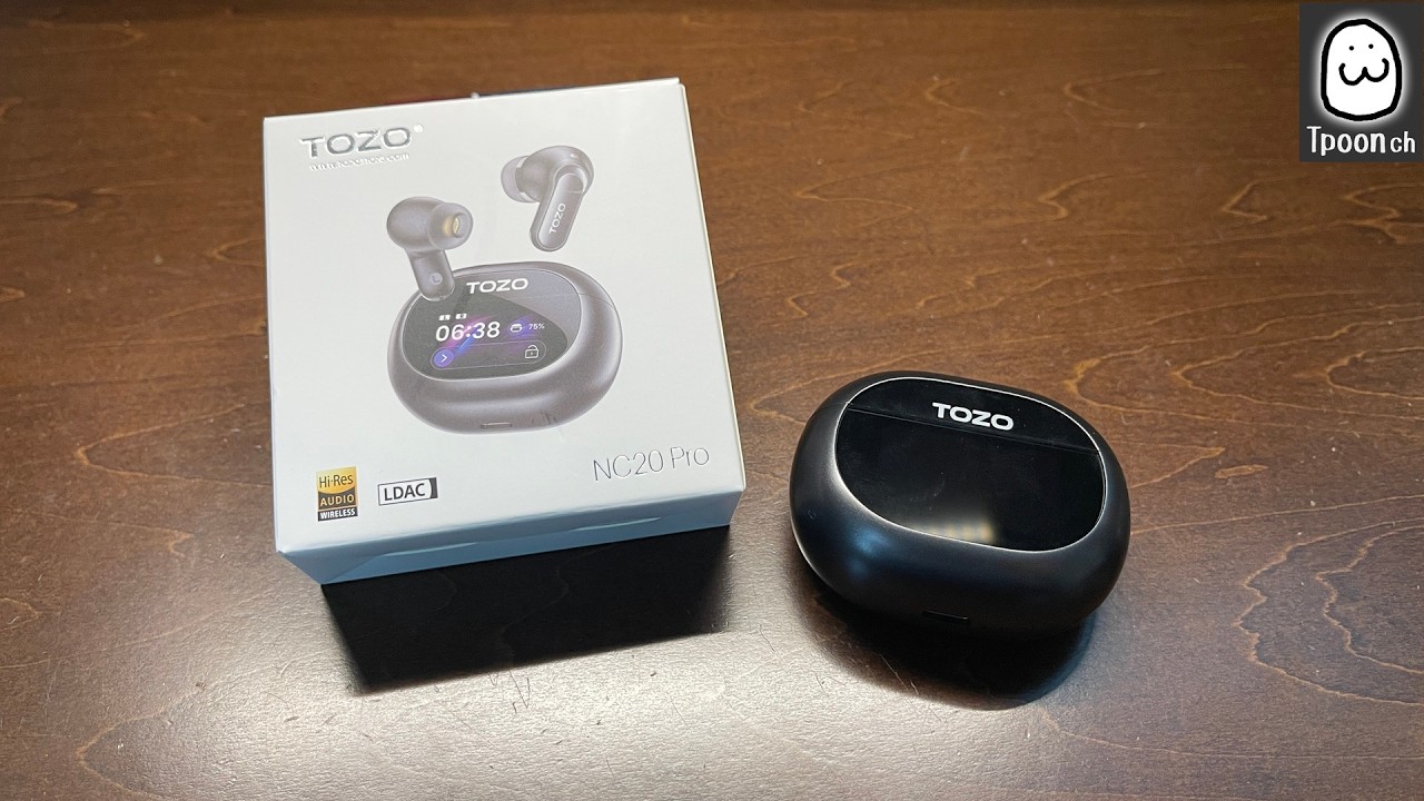 TOZO】Bluetooth Wireless Earphones NC20 Pro review - YouTube