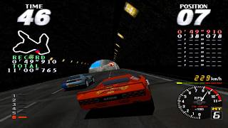 Rave Racer - Namco System 22 - Mountain (Professional) - 7 Red Car  - Extra Mode - Full Race