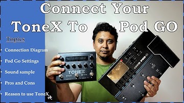 Connect IK Multimedia Tonex to line6 PodGO/ How to connect PodGo to TONEX