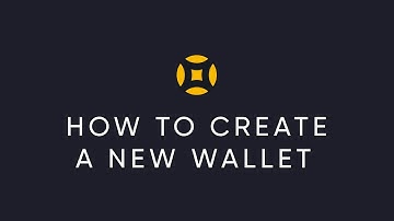 How to create a new wallet in AnCrypto | English Version