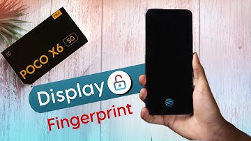 How to Set Fingerprint Lock in Poco X6 5g | Poco X6 me Fingerprint Kaise Lagaye