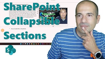 ⁉️How to use collapsible sections in SharePoint [Create a FAQ Page]