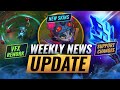 NEW UPDATES: SUPPORT NERFS + SKINS & MORE - League of Legends Season 11