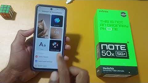 Infinix note 50x me screen always on kaise kare | how to always on display in infinix note 50x 5g