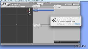 Opening the iAP Test Example in U3DXT