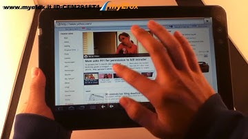 myefox Tablet PC 10.1 Pollici capacitivo android 3.0 Cortex a8 1.2ghz