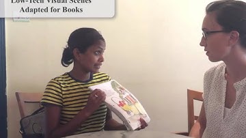 Low-Tech Visual Scene Displays Adapted to Books