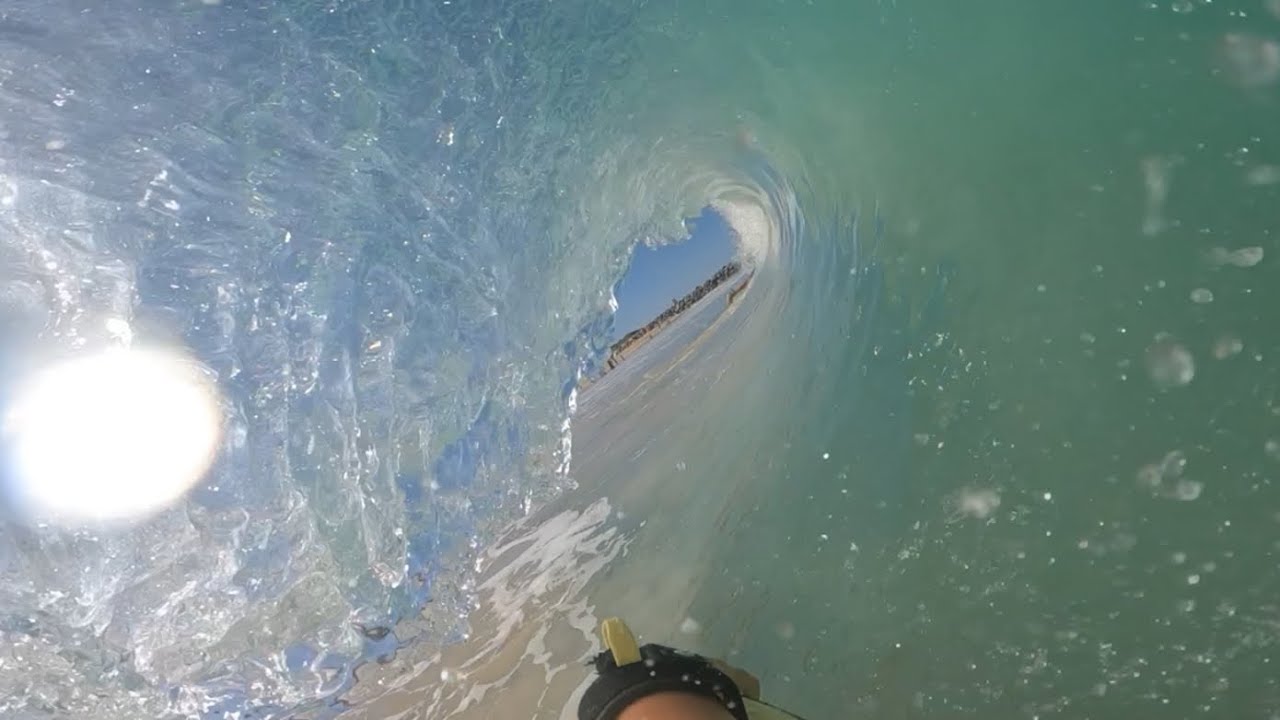 Dumpy Wave Surfing POV SURF DUMPY BARRELS - YouTube