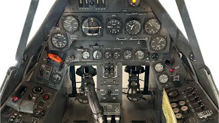 Focke Wulf 190 A8 Butcher Bird: Rare Cockpit view