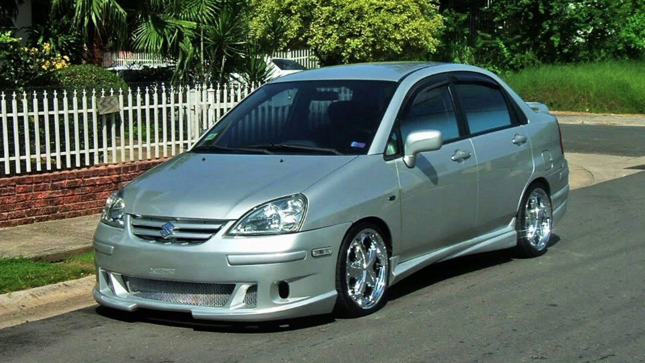Suzuki tune. Suzuki Liana обвес. Suzuki Liana 2010.