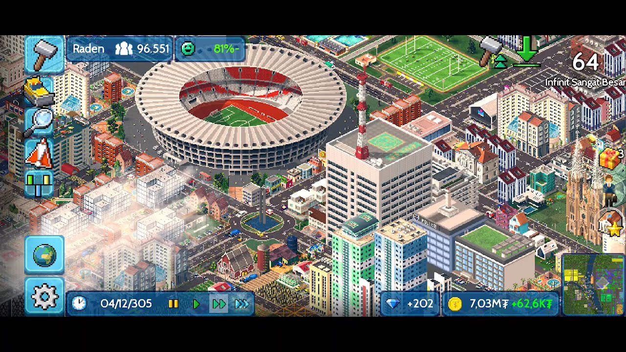 Membuat Kota Theotown Versi Indonesia Mini