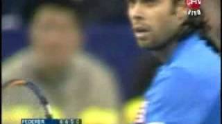 Fernando González versus Roger Federer (Shanghai 2007)