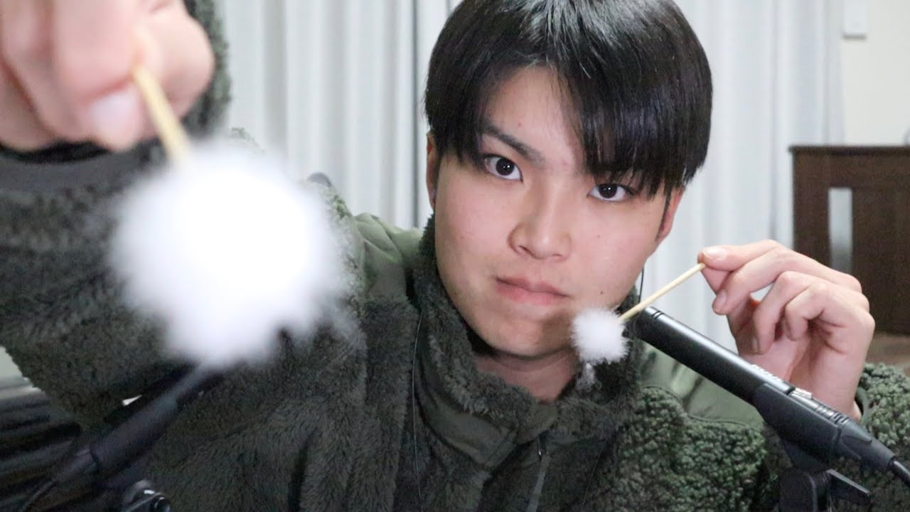 【ASMR】梵天のふわふわに溺れる癒しの耳かき👂💤【SUB】Soothing ear cleaning to drown in the fluff of Brahma