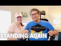 TESTING THE PERMOBIL F5 STANDING WHEELCHAIR! | POWER CHAIR HONEST REVIEW | FSHD Awareness