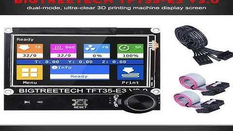 A must-have product! BIGTREETECH TFT35 E3 V3.0 3D Printer Touch Screen Display Dual Mode LCD 12864