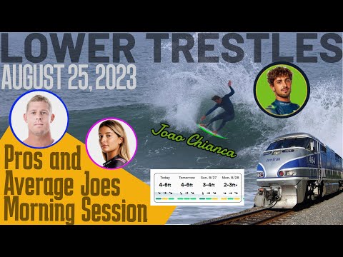 WSL Finals 2023 Warm up session - Trestles August 26, 2023