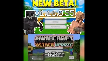 Nether update beta 1.16.0.55new minecraft - cinematic video