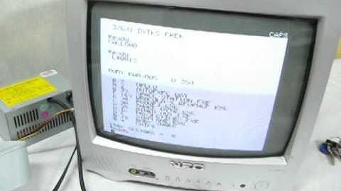 jOric Communicator and SD card for Oric Atmos, Pravetz 8D starting Snake Byte game