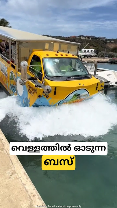 Amphibious bus