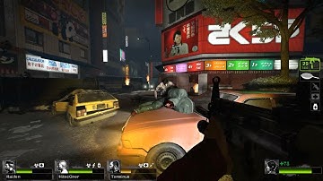 Left 4 Dead 2 - Yama Custom Campaign Multiplayer Gameplay Playthrough