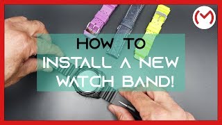 How To | Install a new watch band!