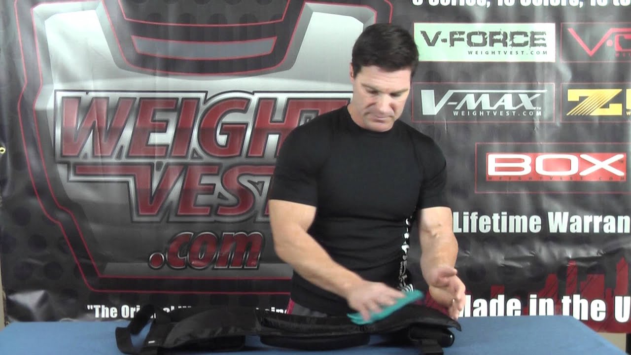 Cleaning the Box Weight Vest Liner - YouTube