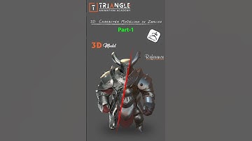 Here’s Part-1 of our 3D Character Modeling journey in ZBrush.