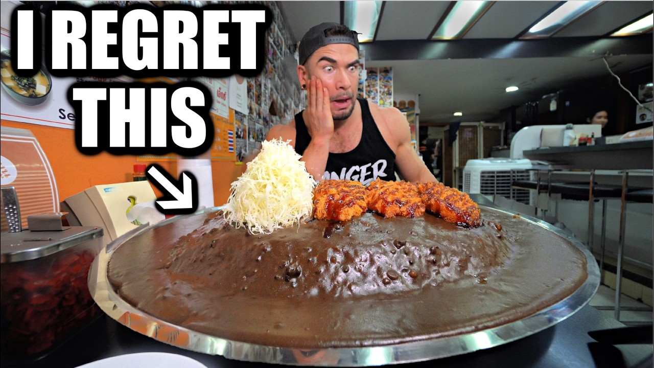 I ALMOST DIED TRYING TO WIN A 10000 CURRY EATING CHALLENGE  Joel Hansen