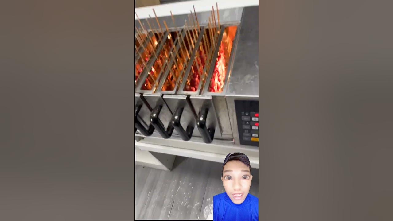 Alat bakar sate otomatis