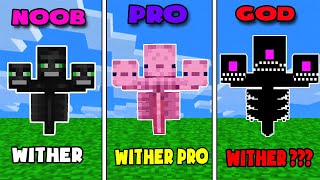 MINECRAFT : TRẬN CHIẾN ZOMBIE NETHER ** CHUỘT VÀ NOOB TEAM TIÊU DIỆT WITHER 3 ĐẦU NHẬN VŨ KHÍ VÍP