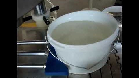 Oil Weighing filling machine  - Liquid Filler -Bucket Filling Machine