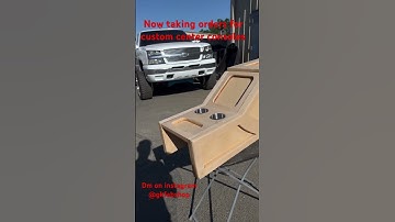 Custom center consoles in the works dm us on instagram @gkfabshop to order🙌🏼