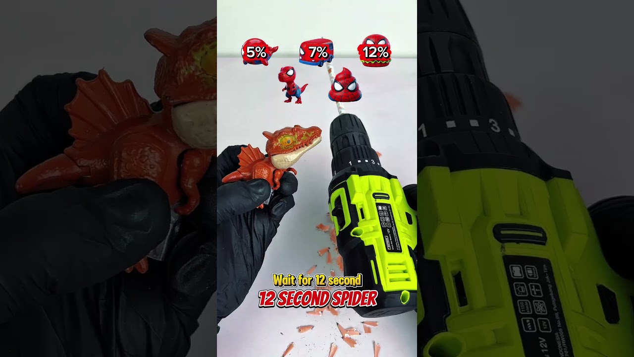 Wait for Spiderman T-rex! 