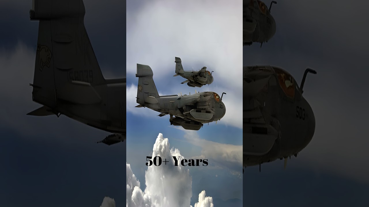 EA-6B Prowler – Legendary U.S. Navy Electronic Warfare Jet ⚡ 