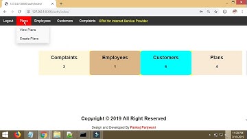Python Django Bootstrap Project CRM For Internet Service Provider